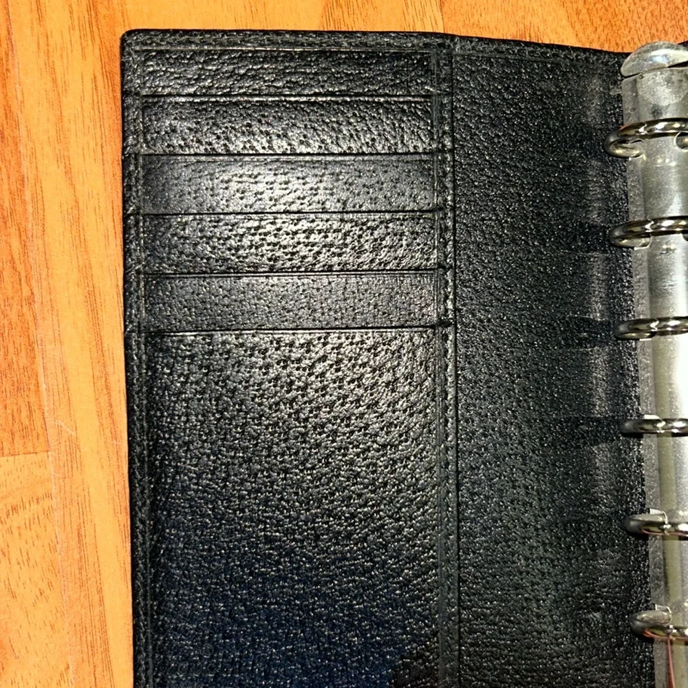 Authentic Gucci GG Canvas Agenda